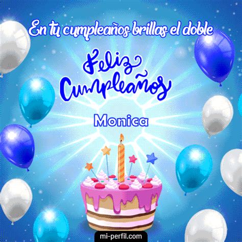 feliz cumpleaños monica gif|Happy Birthday Monika GIFs .